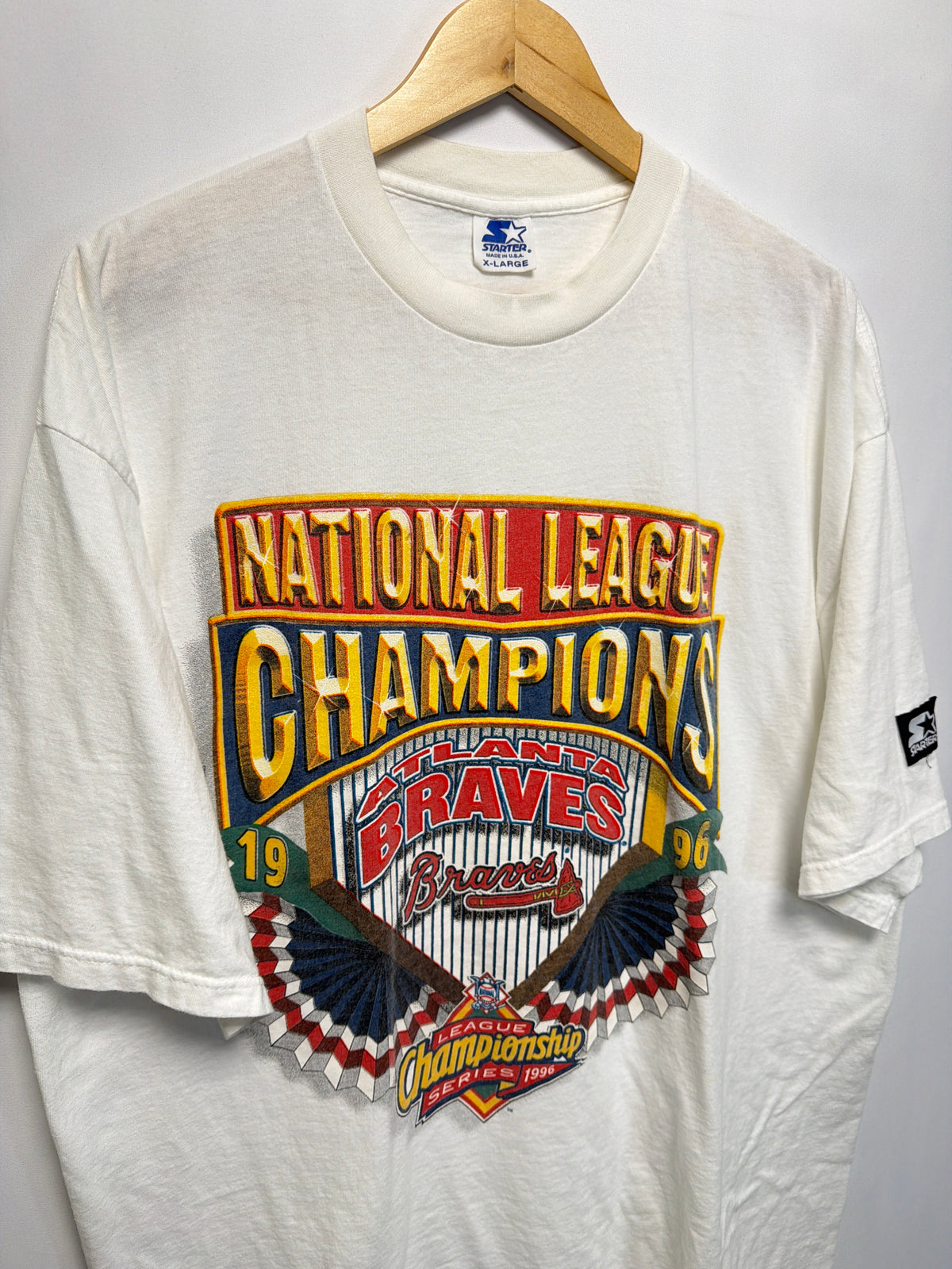 1996 Atlanta Braves NL Champions Starter T-Shirt