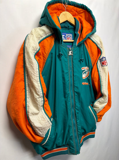 Vintage Miami Dolphins NFL Starter Puffer Jacket