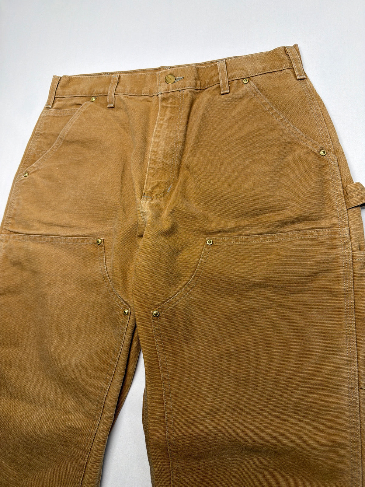 Vintage Carhartt Double Knee Tan Work Pants