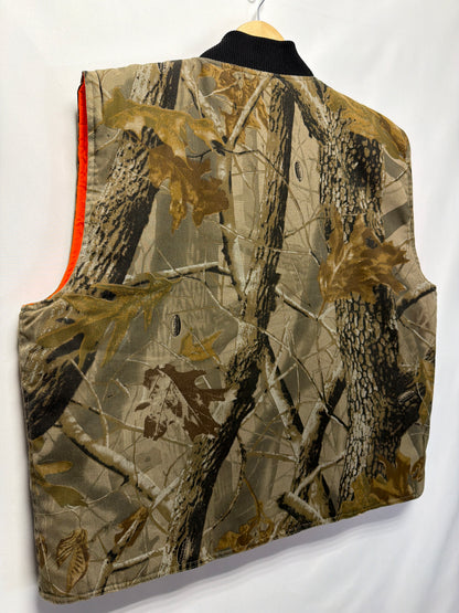 Vintage Y2K Bob Allen Realtree Hardwoods Camo Hunting Vest