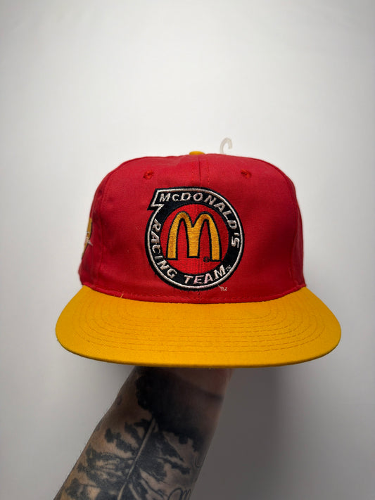 Vintage McDonald’s Racing Team Jimmy Spencer SnapBack