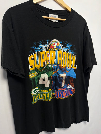1998 Green Bay Denver Super Bowl XXXII T-Shirt