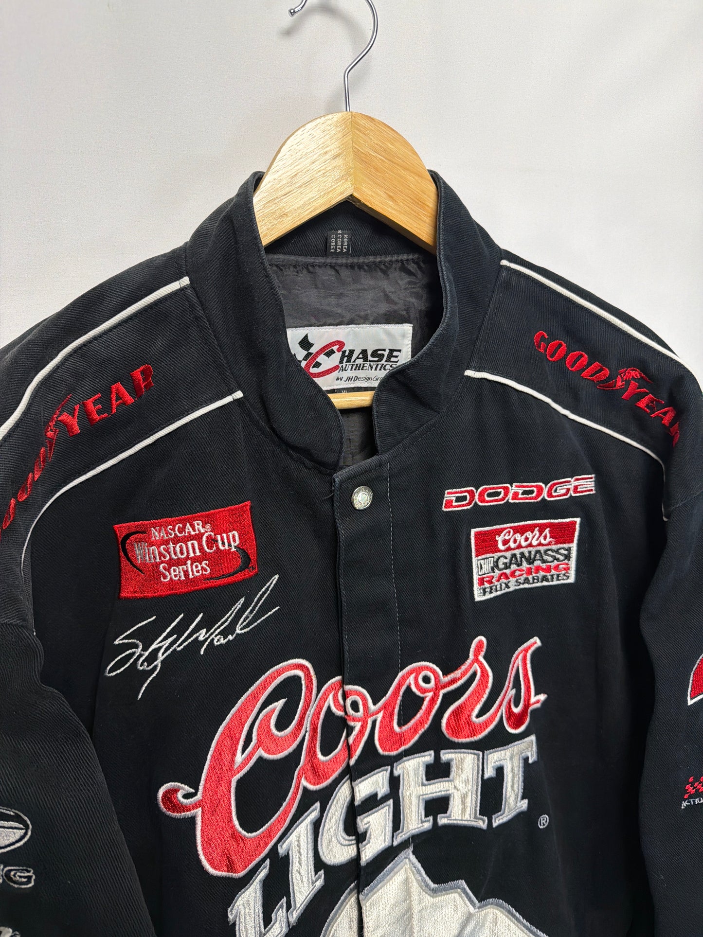 2002 Coors Light Jeff Hamilton NASCAR JACKET