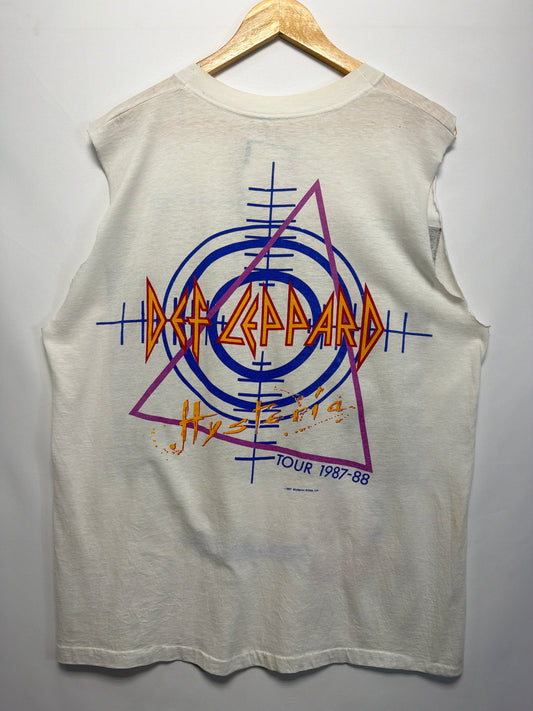 1987 Def Leppard Hysteria Tour Cut Off T-Shirt