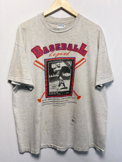 Vintage Babe Ruth Baseball Legend T-Shirt