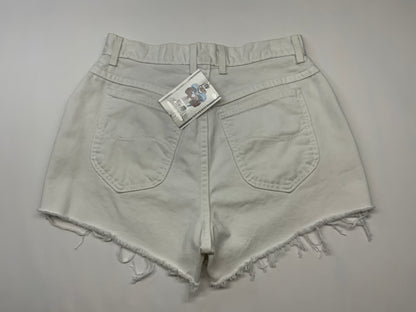 Vintage Lee White Denim Cutoff Shorts