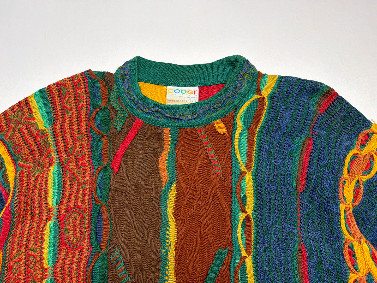 Vintage Coogi 3D Knit Sweater