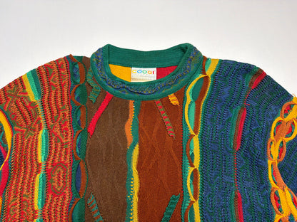 Vintage Coogi 3D Knit Sweater