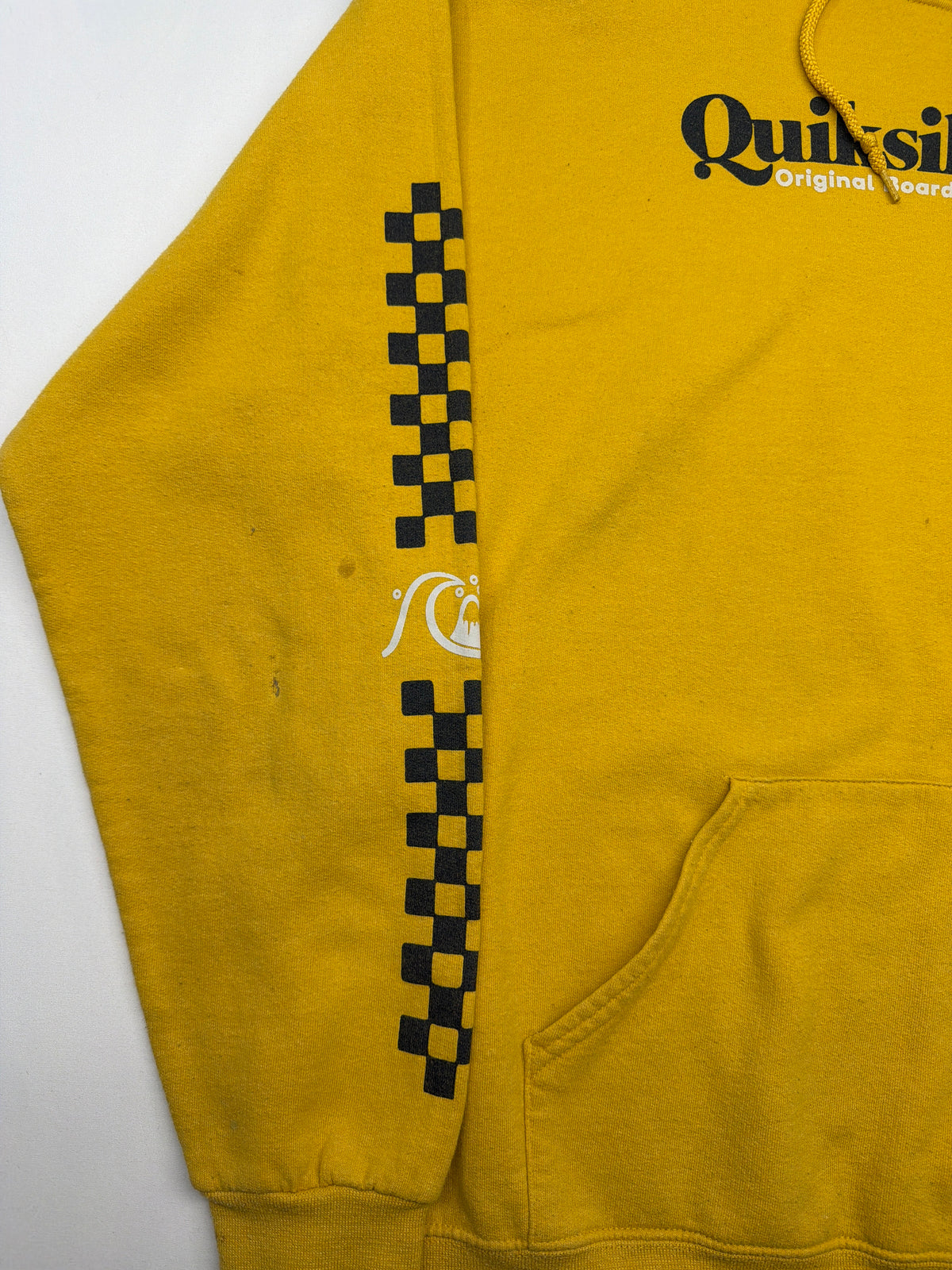 Vintage Quicksilver Yellow Hoodie