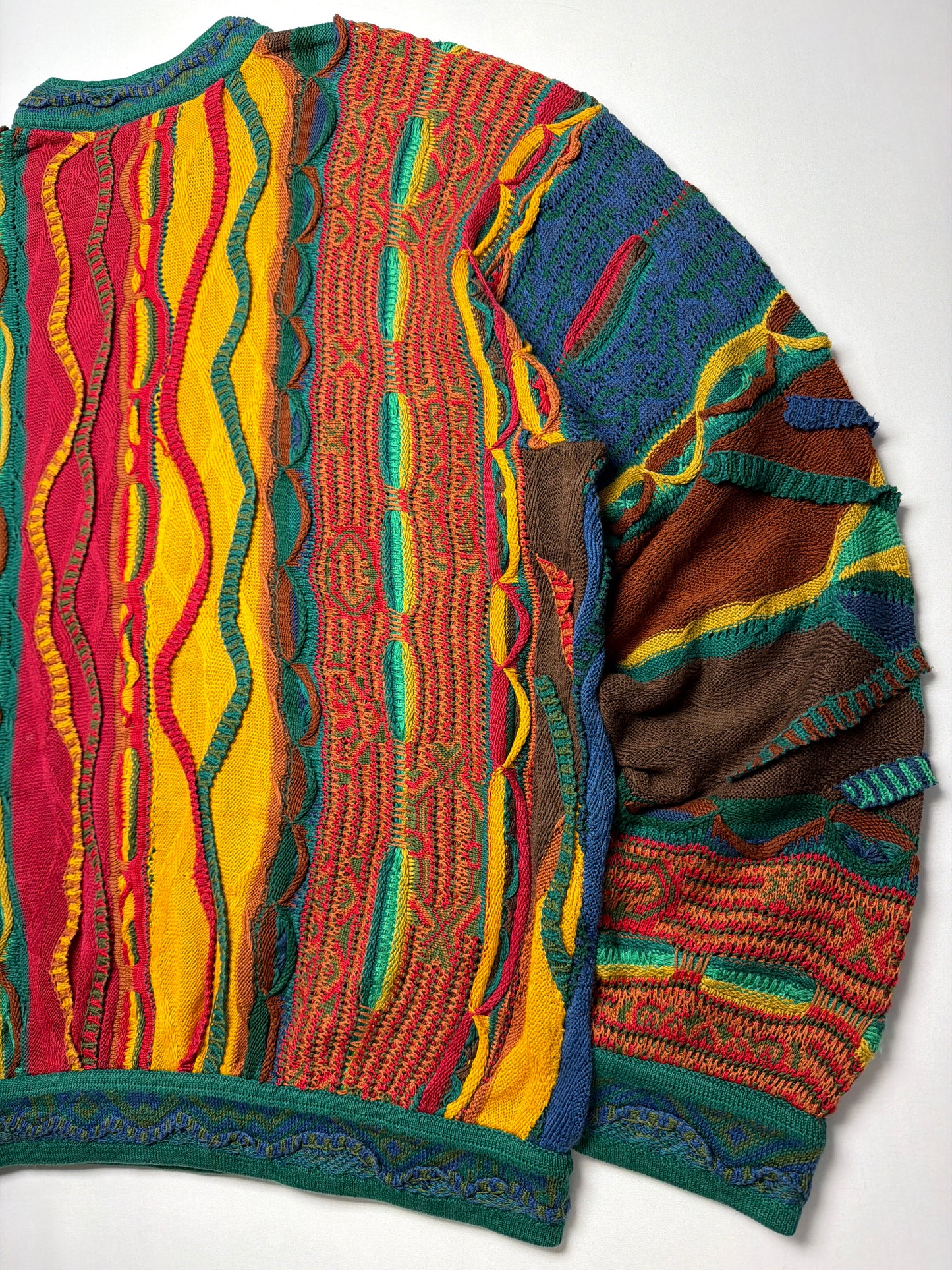 Vintage Coogi 3D Knit Sweater