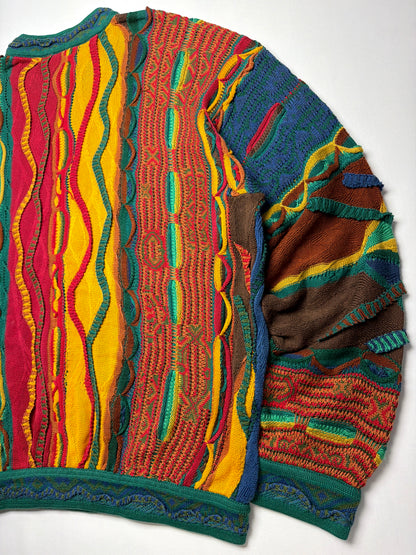 Vintage Coogi 3D Knit Sweater