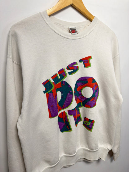 Vintage NIKE Gray Tag Just Do It Sweatshirt