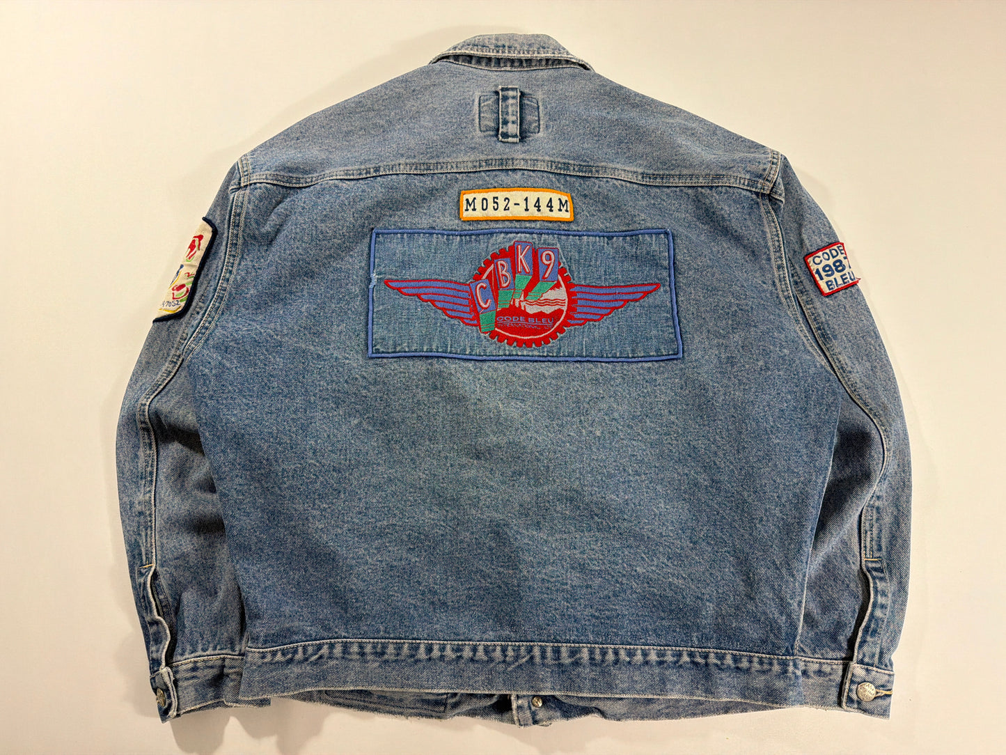 Vintage Code Bleu Denim Jacket