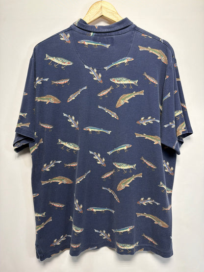 1999 Polo Sport Ralph Lauren Fishing Lure Shirt