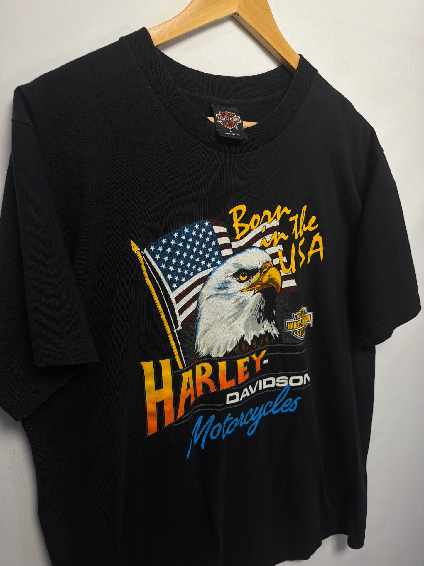 1995 Harley Davidson Born In The USA T-Shirt