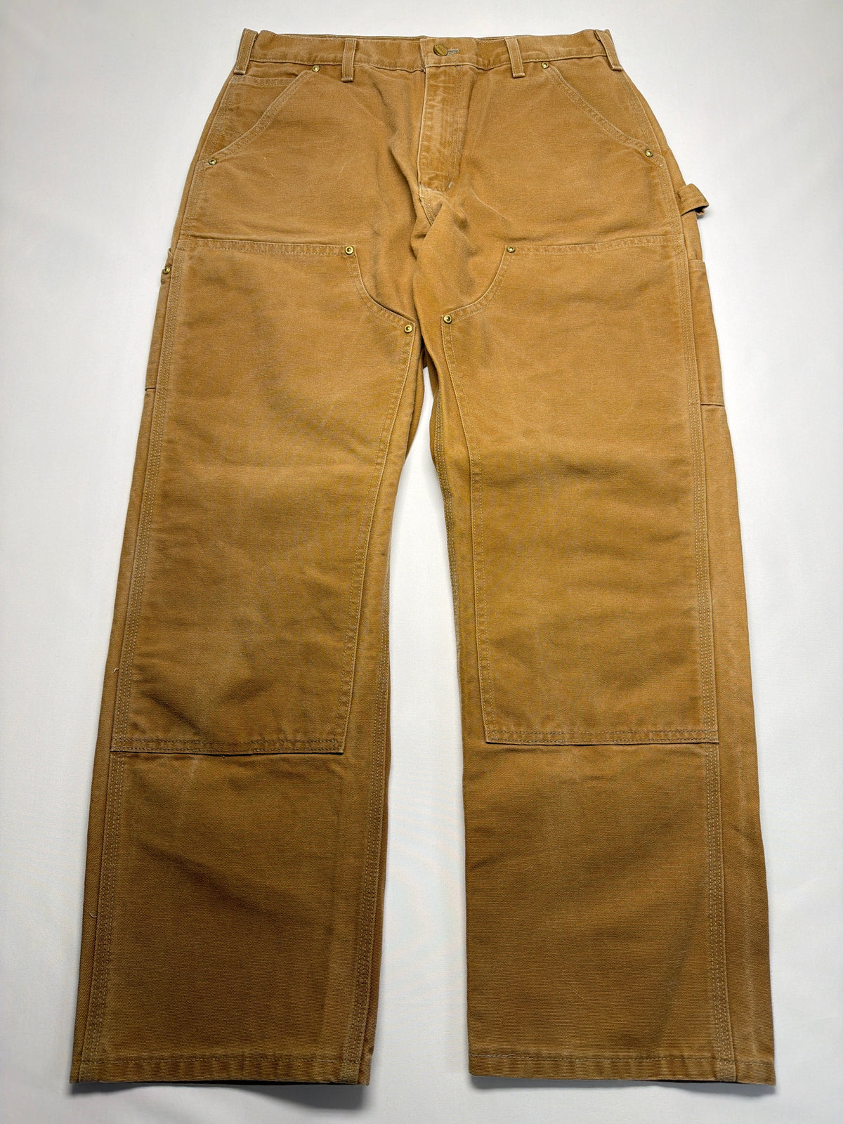 Vintage Carhartt Double Knee Tan Work Pants