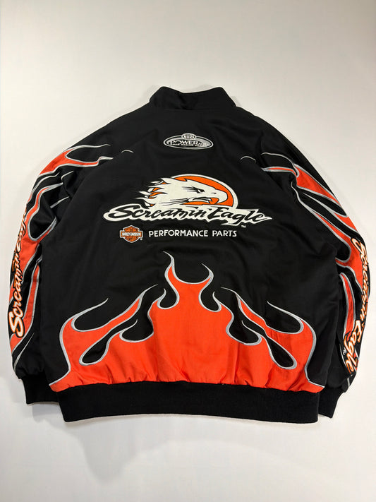 Vintage Harley Davidson Screamin Eagle Race Jacket