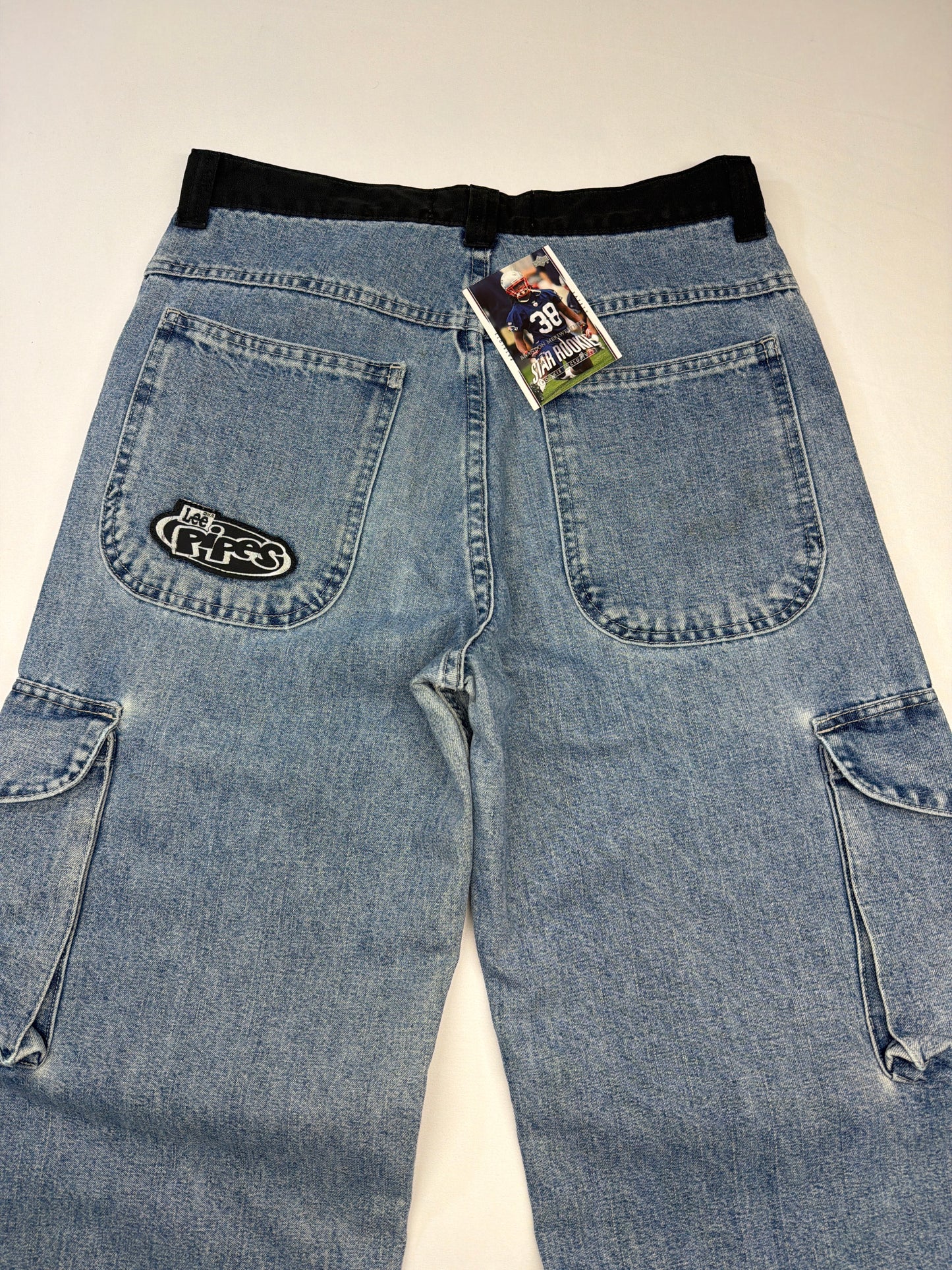 Vintage Lee Pipes Cargo Denim Jeans