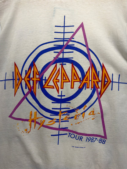 1987 Def Leppard Hysteria Tour Cut Off T-Shirt