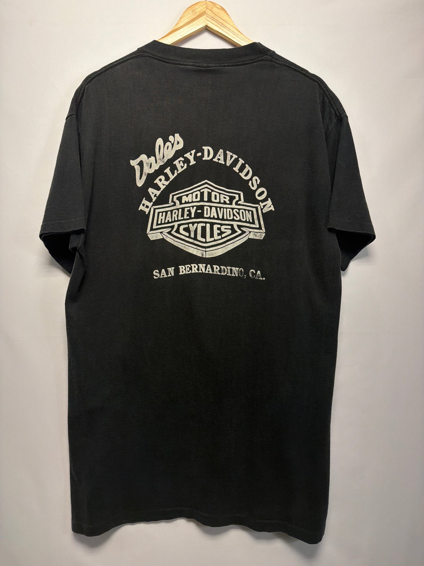 1990 3D Emblem Harley Davidson Tearing Eagle T-Shirt