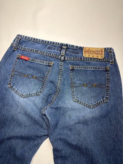 Vintage Y2K Mudd Low Rise Flare Denim Jeans