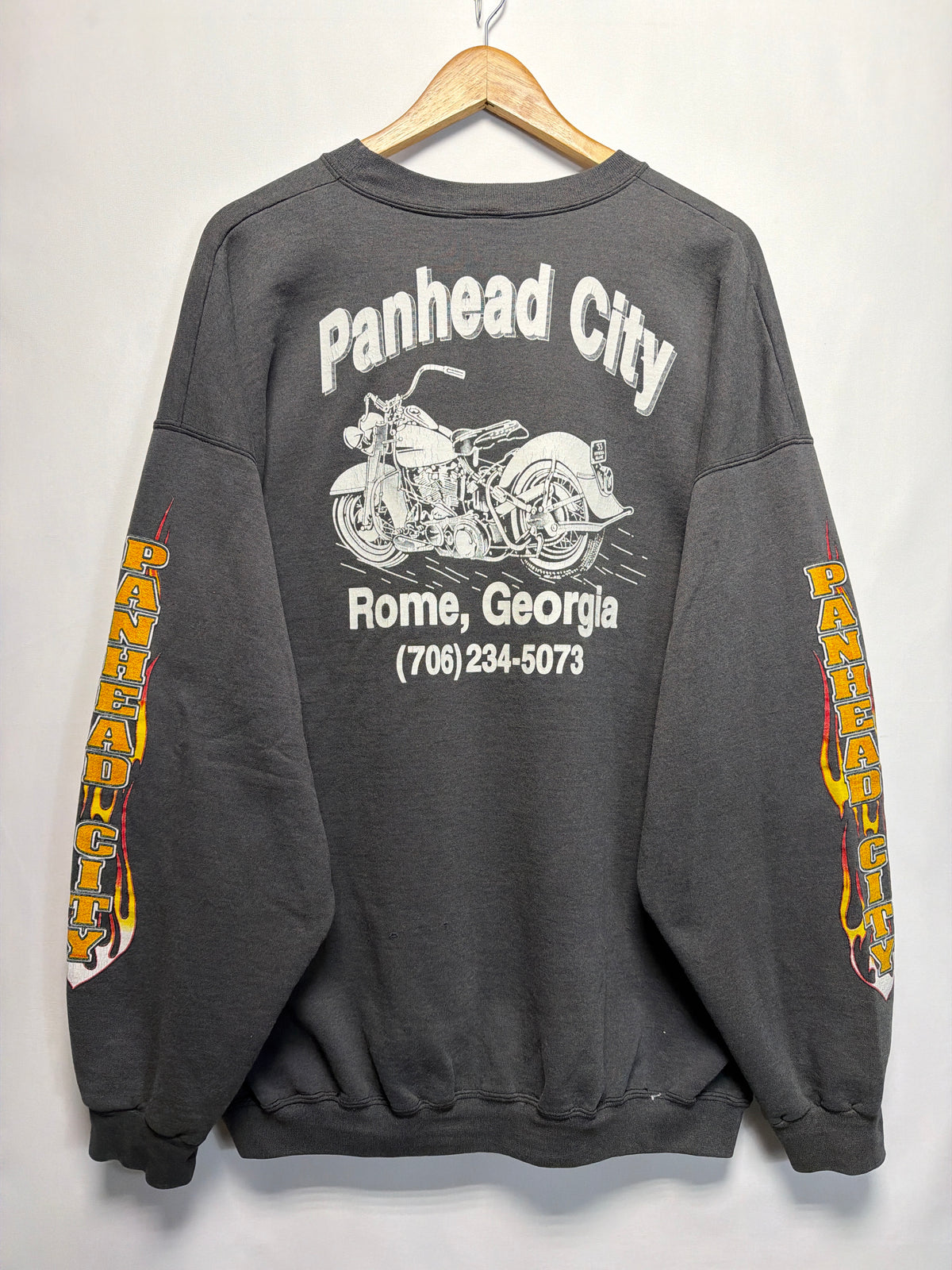 Vintage Faded Panhead City Rome Georgia Sweatshirt