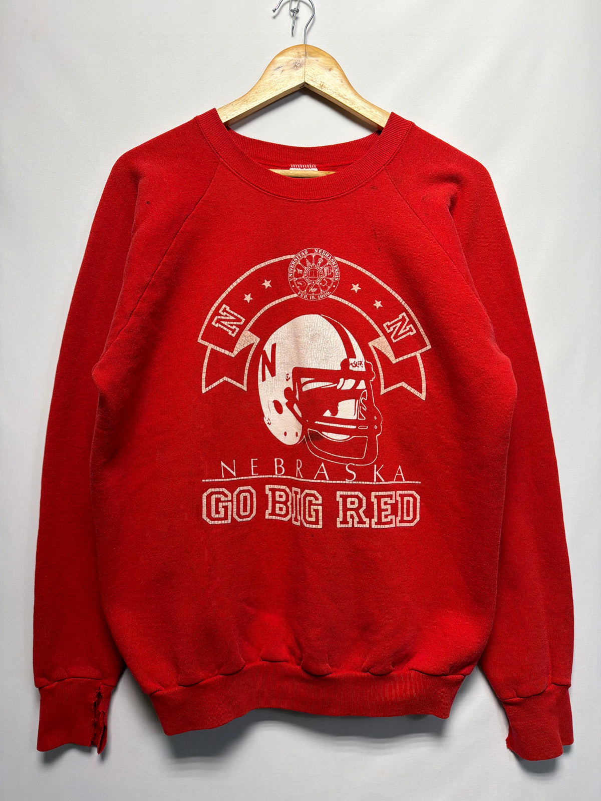 Vintage University of Nebraska Go Big Red Sweatshirt