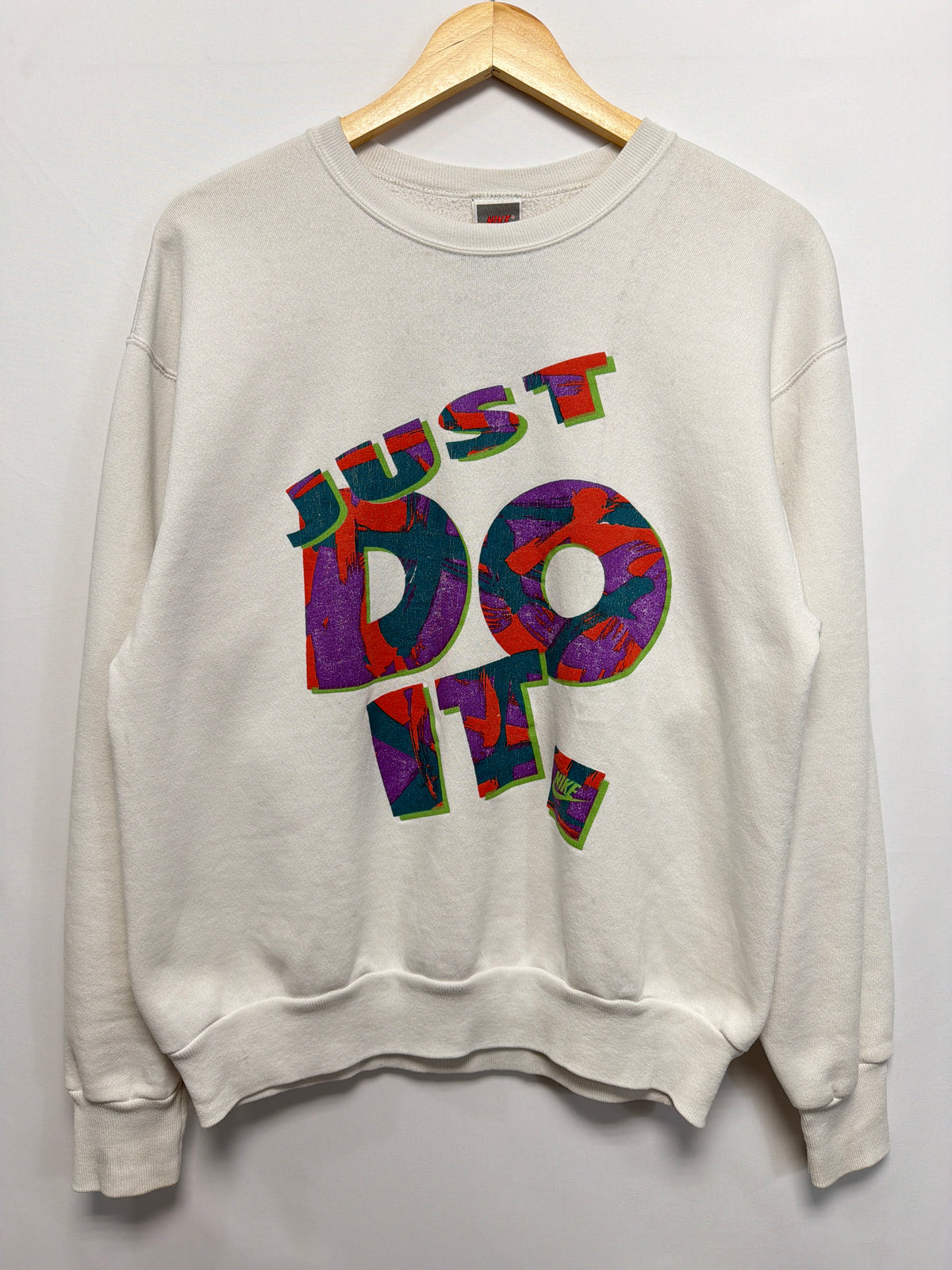 Vintage NIKE Gray Tag Just Do It Sweatshirt