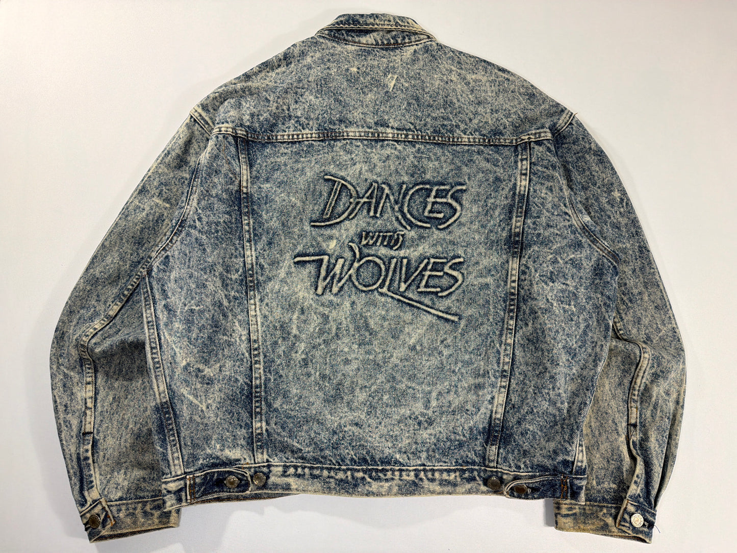 Vintage Dances With Wolves Denim Jackets