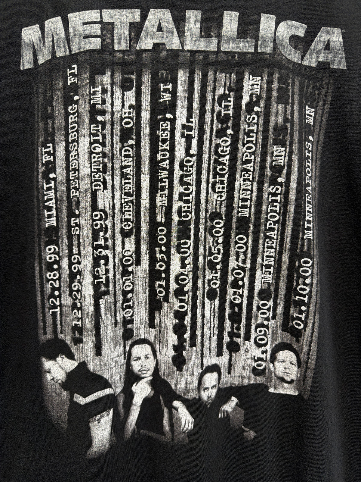 1999 Metallica Tour T-Shirt