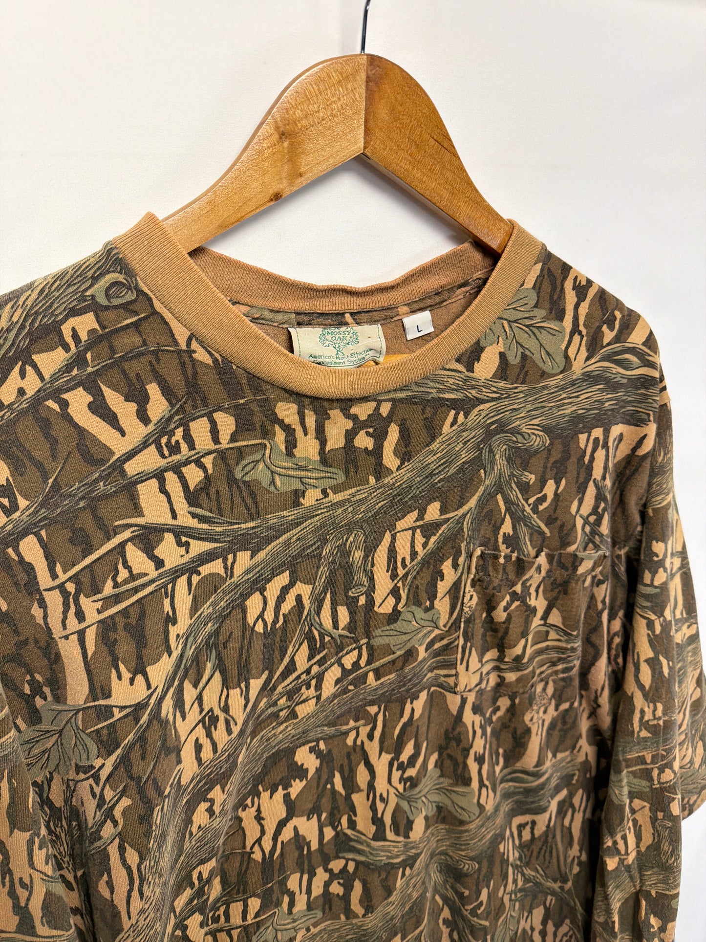 Vintage Mossy Oak Long Sleeve T-Shirt