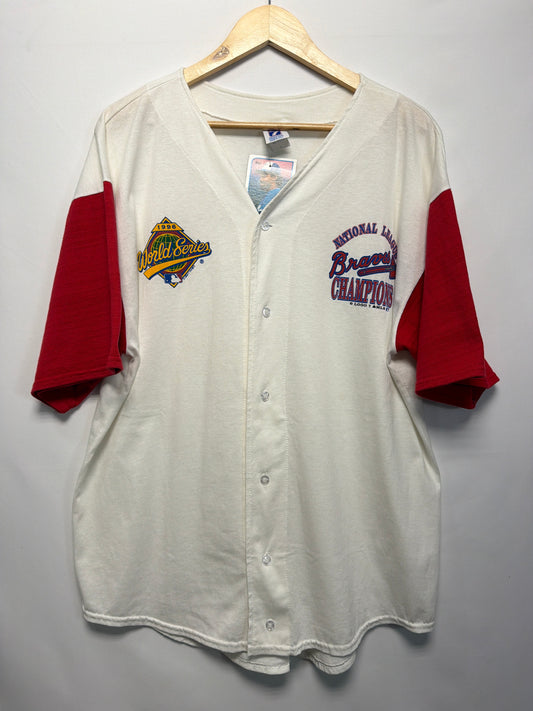 1996 Atlanta Braves World Series Jersey T-Shirt