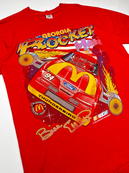 1995 Bill Elliott Georgia Rocket Man T-Shirt