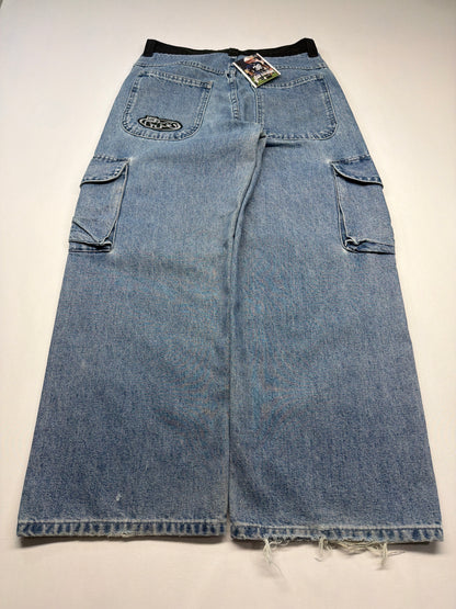 Vintage Lee Pipes Cargo Denim Jeans