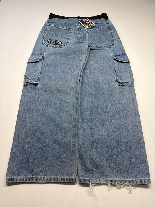 Vintage Lee Pipes Cargo Denim Jeans