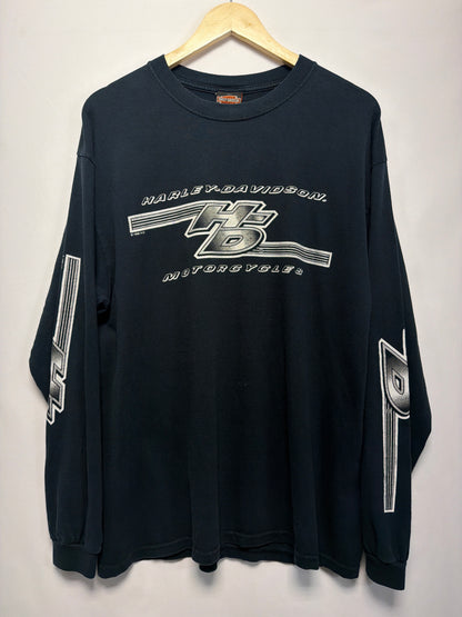 1998 Harley Davidson France Long Sleeve T-Shirt