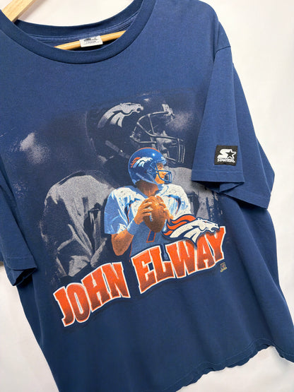 Vintage John Elway Denver Broncos Starter T-Shirt
