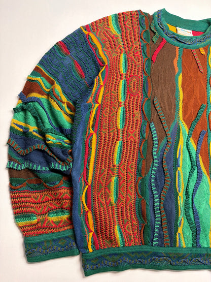 Vintage Coogi 3D Knit Sweater