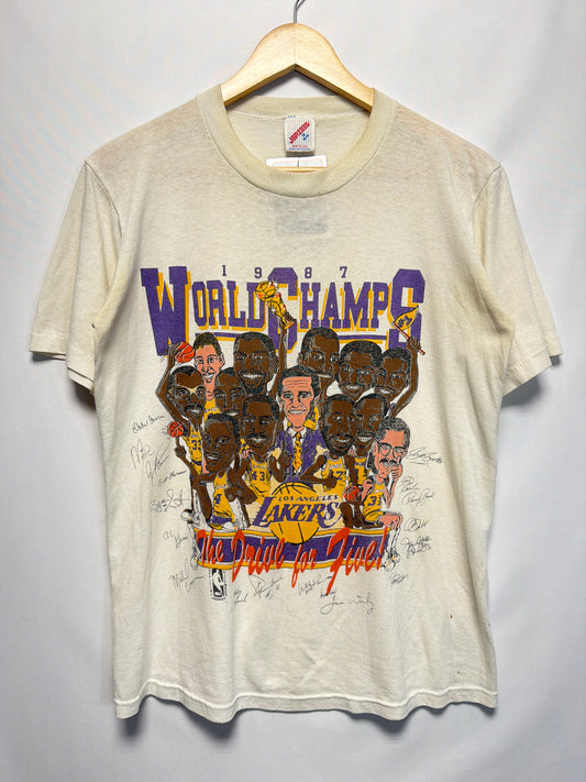 1987 Los Angeles Lakers World Champs T-Shirt