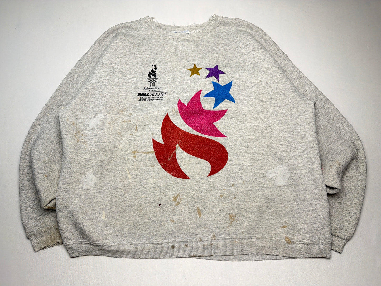 1996 Atlanta Olympics Distressed Sweatshirt