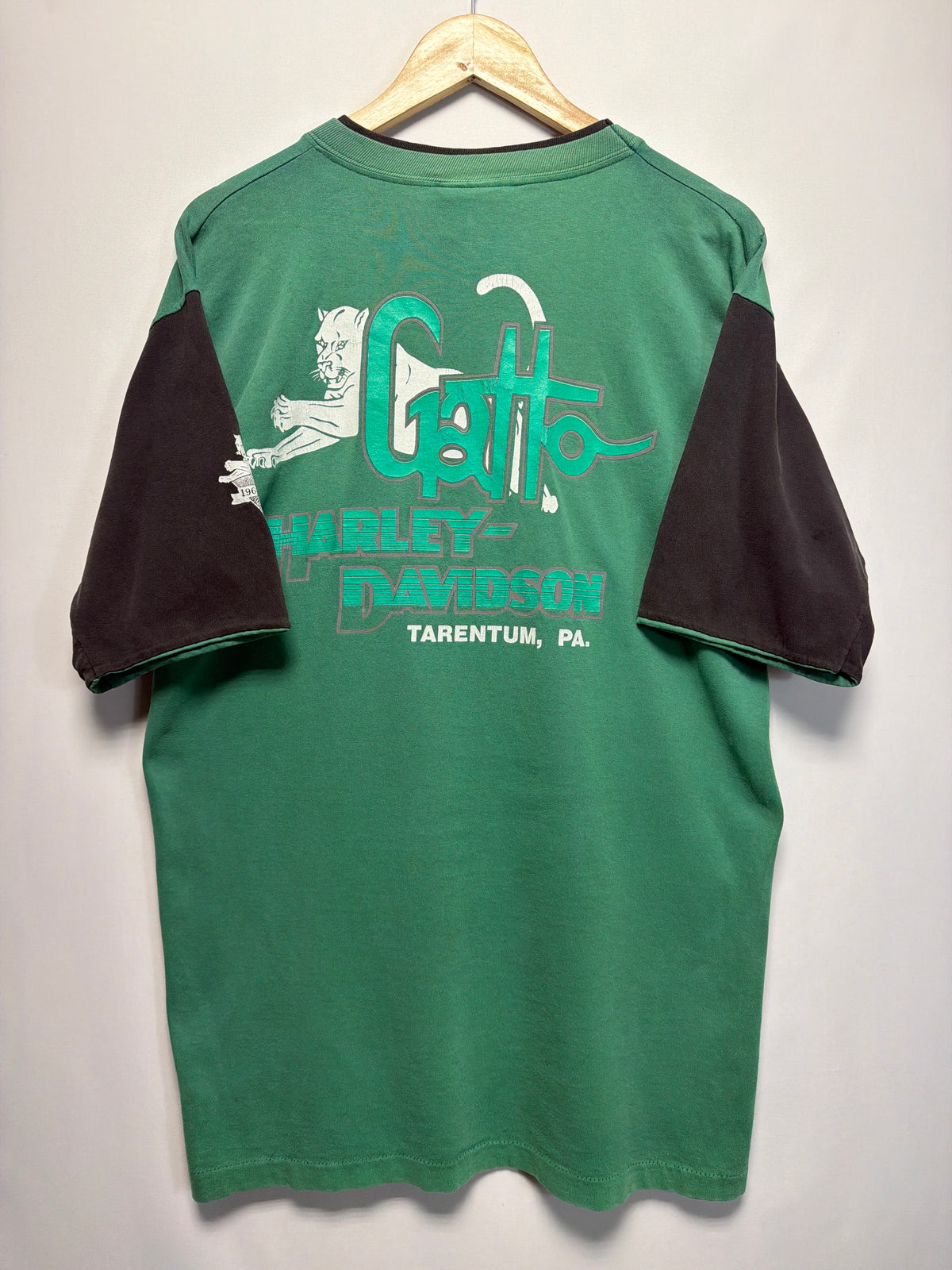 1994 Harley Davidson Gatto Two Color T-Shirt