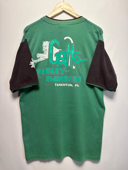 1994 Harley Davidson Gatto Two Color T-Shirt