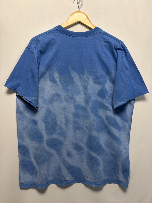 Vintage Y2K Silver Tag NIKE Ghost Flames T-Shirt