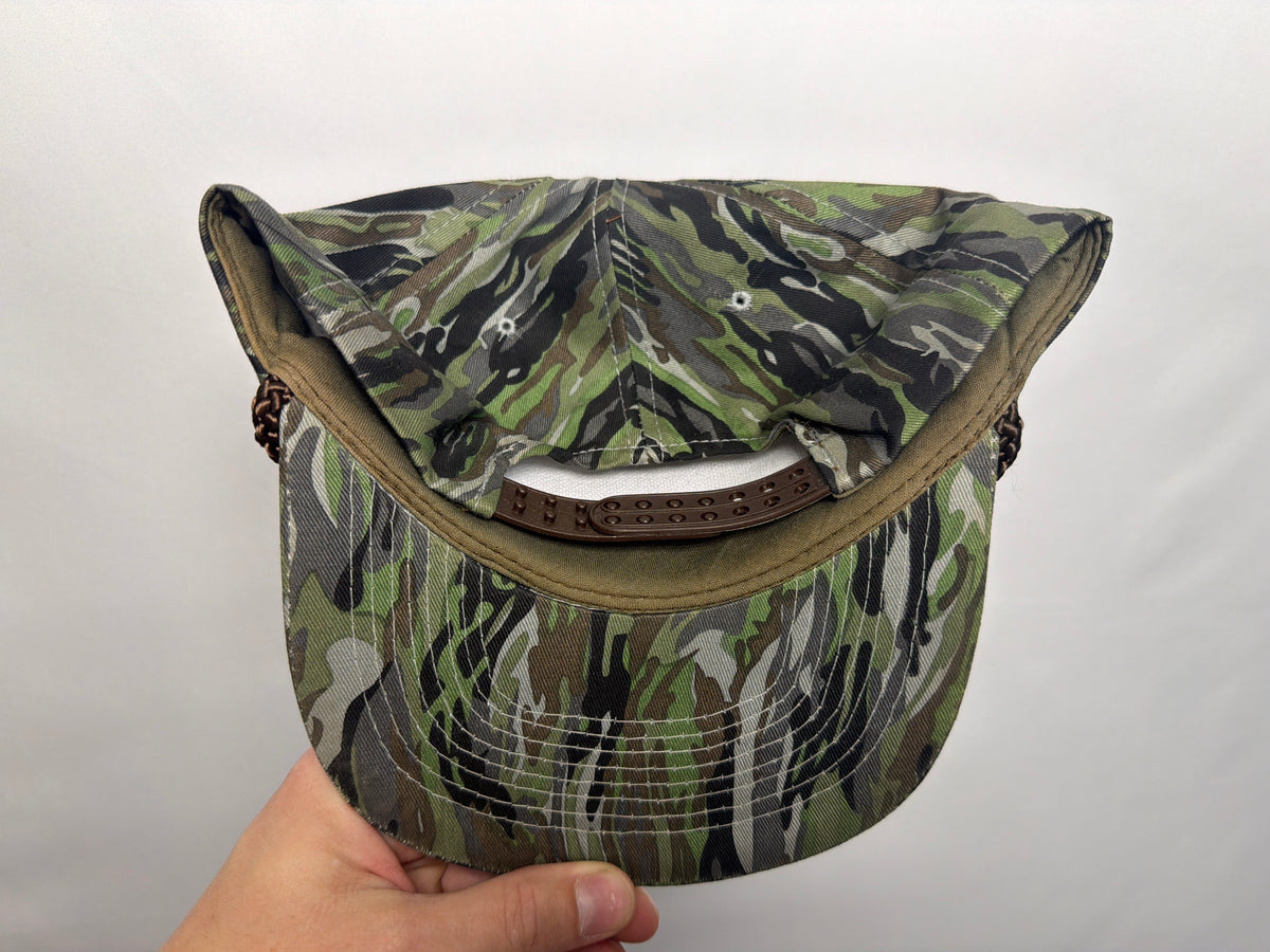 Vintage Cobra Caps Camo Rope SnapBack