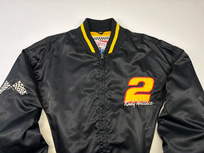 Vintage Rusty Wallace NASCAR Bomber Jacket