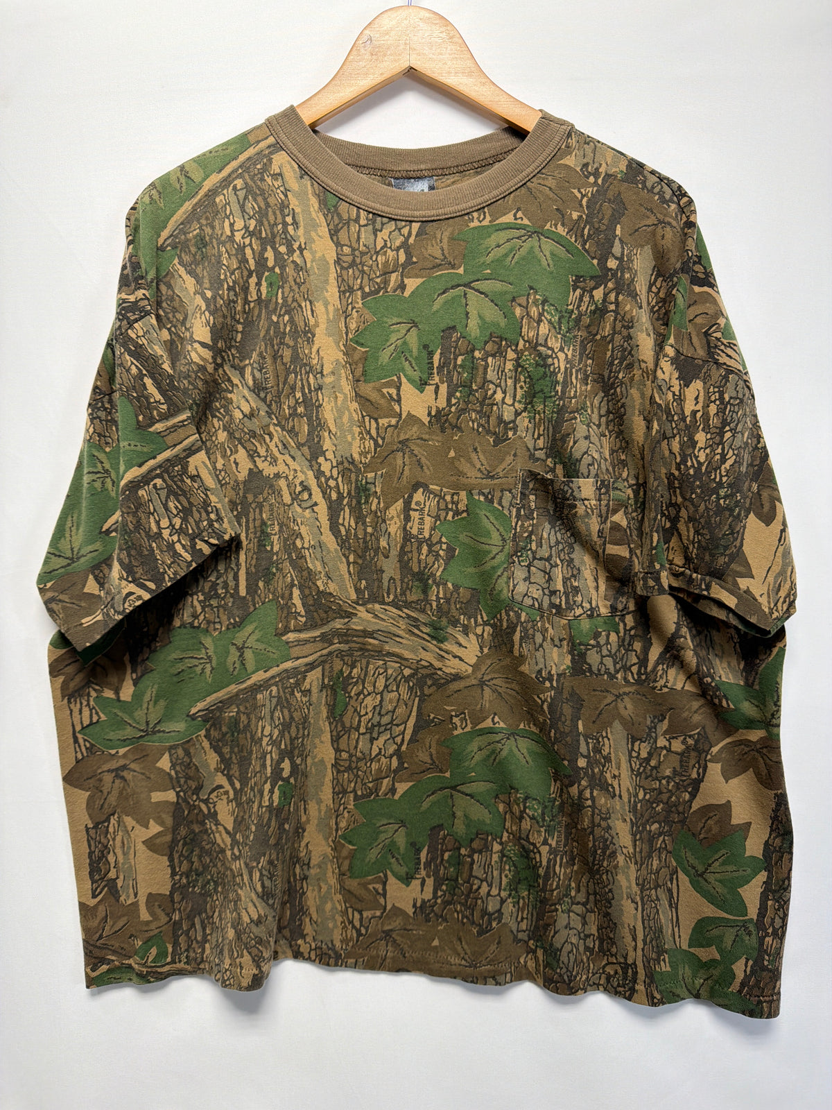 Vintage Rebark Camo Pocket T-Shirt