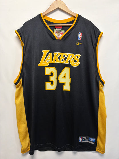 Vintage Reebok Shaquille O’Neal Lakers Jersey