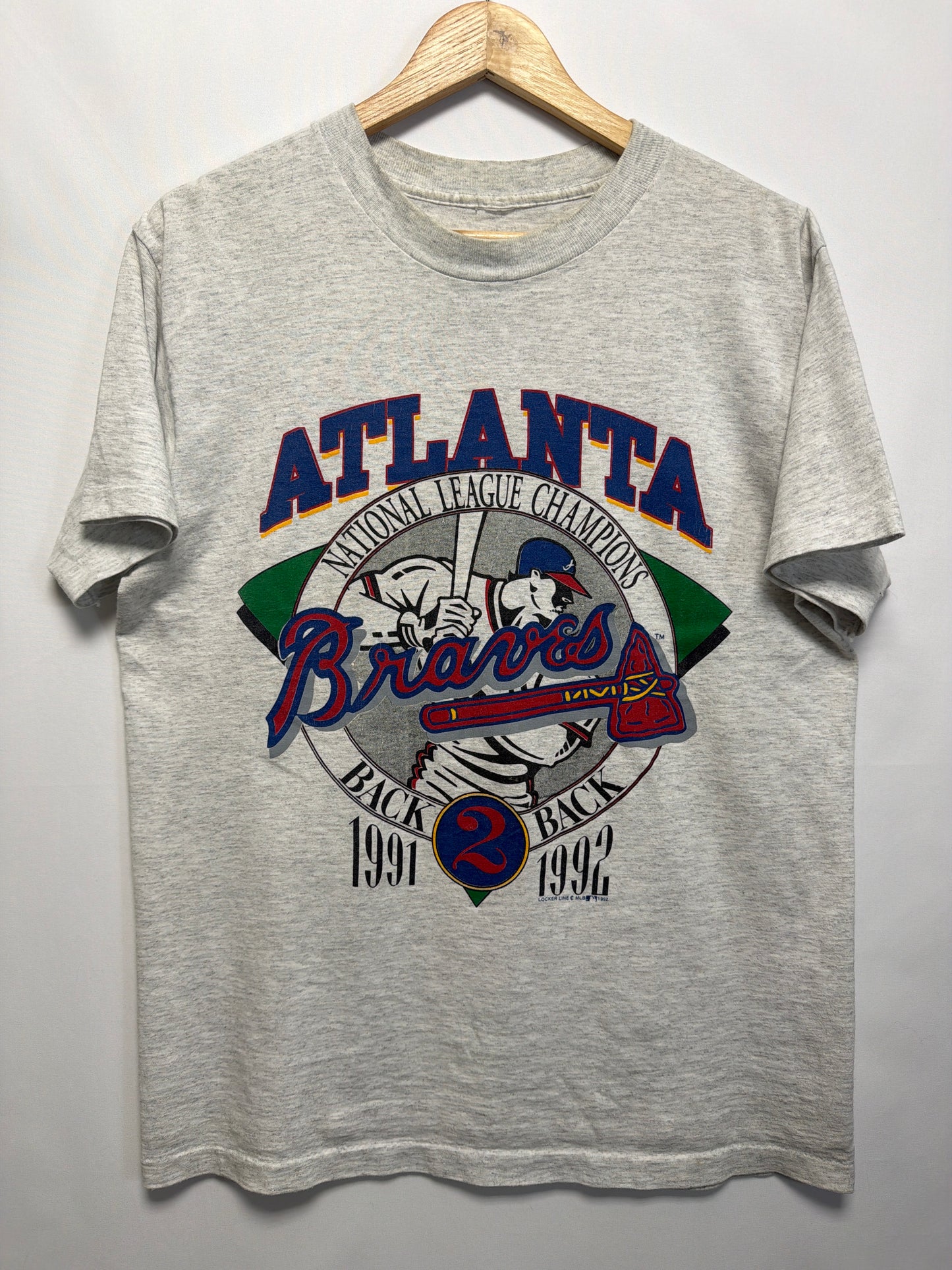 1992 Atlanta Braves Back To Back T-Shirt