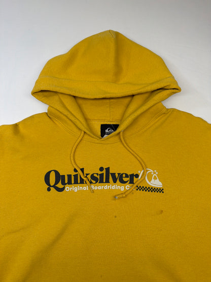 Vintage Quicksilver Yellow Hoodie