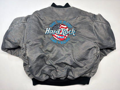 Vintage Hard Rock Cafe Bomber Jacket